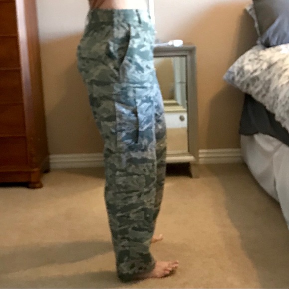 Green Air Force Camo Pants - Picture 2 of 6